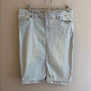 Denim skirt